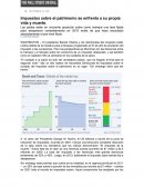 Impuestos sobre el patrimonio