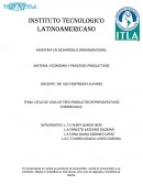 CICLO DE VIDA DE TRES PRODUCTOS REPRESENTATIVOS COMERCIALES