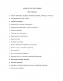 Ambientes de aprendizaje. Ideas principales