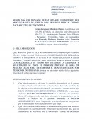 Contesta demanda de alimentos