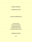 INFORME DE LABORATORIO FUNDAMENTOS DE BIOLOGÍA CARLOS FELIPE HERNÁNDEZ ROJAS