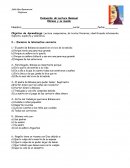 Evaluación de Lectura Mensual Bibiana y su mundo