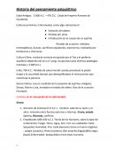 Historia del pensamiento psiquiátrico