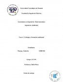 Tarea: Ecología y formación ambiental