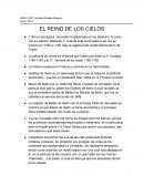 Analisis reino de los cielos