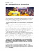 Jesus Vale la pena luchar por lo que nos apasiona en la vida