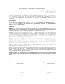 RESCISION DEL CONTRATO DE ARRENDAMIENTO