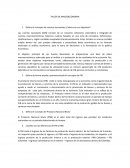 TALLER DE MACROECONOMIA Define el concepto de cuentas nacionales ¿Cuáles son sus objetivos?