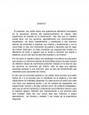 El presente, nos habla sobre una experiencia educativa innovadora en la educación atreves del autoconocimiento en clases