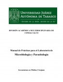 Manual de Prácticas para el Laboratorio de Microbiología y Parasitología