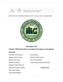 Sociología rural Unidad. 2 Referente teórico-conceptual del espacio rural-regional.