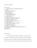 Elaboración de presupuestos