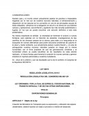 LEY ORDINARIA POR LA CUAL SE EXPIDE EL CODIGO NACIONAL DE TRANSITO ESPACIAL Y SE DICTAN OTRAS DISPOSICIONES