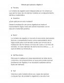 Metodo pqrst aplicado a Algebra A