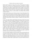 GUERRAS AGENAS QUE PARECEN NUESTRAS