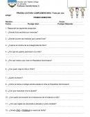 PRUEBA LECTURA COMPLEMENTARIA “Todo por una amiga