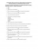 CUESTIONARIO SOBRE LOS EFECTOS DEL FORMALDEHÍDO EN ESTUDIANTES DE MEDICINA HUMANA DE LA UNIVERSIDAD NACIONAL DEL SANTA