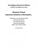 Principales impuestos que maneja el Gobierno del Estado de Baja California Sur