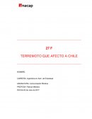 Como fue el Terremoto en chile 27 de febrero del 2010