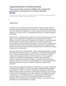 Psicobiologia ¿Qué es una "evolución" y por qué debería importarnos?