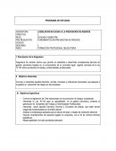 LEGISLACION APLICADA A LA PREVENCION DE RIESGOS