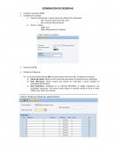 Manual SAP - Generación reservas SAP