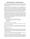 VIOLENCIA FAMILIAR – CICATRICES (Película)