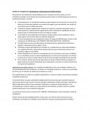 Análisis de competencia: Glucómetros y Laboratorios de Análisis Clínicos