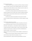 Ensayo de El café Juan Valdez fue creado en noviembre del año 2002 por la federación nacional de cafeteros de Colombia