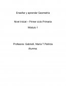 ¿Qué ideas le vienen a la mente cuando escucha la palabra Geometría? ¿Cuáles son los objetos de estudio de la Geometría?
