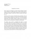 Propaganda bajo una dictadura