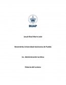 Historia del turismo. PANORAMA HISTORICO