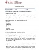 Los grandes retos de la economía peruana para el 2017