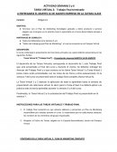 INSTRUCCIONES PARA LAS TAREAS VIRTUALES Y TRABAJO FINAL