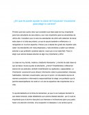 En que te puede ayudar la clase de Educacion Vocacional para elegir tu carrera