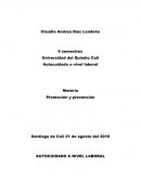 AUTOCUIDADO A NIVEL LABORAL