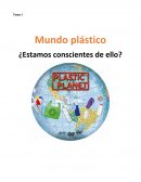 Mundo plastico ¿Estamos conscientes de ello?