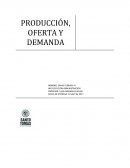 PRODUCCIÓN, OFERTA Y DEMANDA