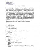 La empresa AZÚCARES S.A