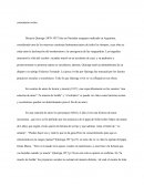 Comentario critico Horacio Quiroga (1878-1937)