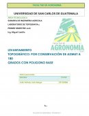 LEVANTAMIENTO TOPOGRÁFICO: POR CONSERVACIÓN DE AZIMUT A 180 GRADOS CON POLIGONO BASE