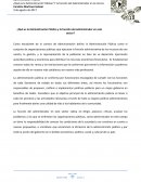 ¿Qué es la Administración Pública y la función del administrador en este sector?