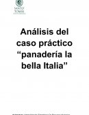 Un Análisis del caso práctico “panadería la bella Italia”