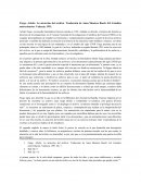 Farge, Arlette. La atracción del archivo. Traducción de Anna Montero Bosch. Ed. Estudios universitarios. Valencia, 1991.vo
