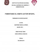 Resumen de La educación artística, herramienta para el fomento del hábito lector