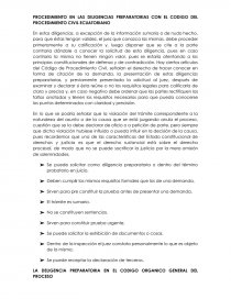 COMO ES EL PROCEDIMIENTO EN LAS DILIGENCIAS PREPARATORIAS CON EL CODIGO DEL PROCEDIMIENTO CIVIL ECUATORIANO. Página 1