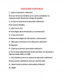 Como funciona la Educacion a distancia