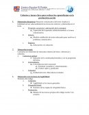 Cuales son los Criterios y tareas clave para evaluar los aprendizajes en la producción escrita