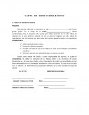 C A R T A D E C O N D I C I O N A M I E N T O