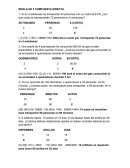 Razonamiento logico REGLA DE 3 COMPUESTA DIRECTA